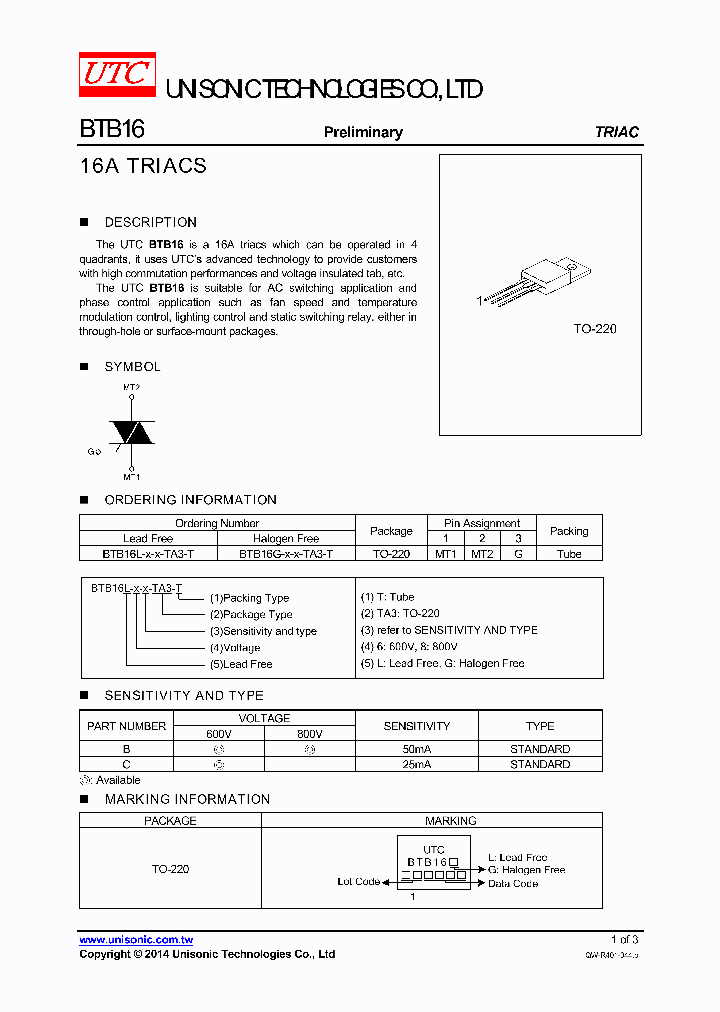 BTB16_7622958.PDF Datasheet