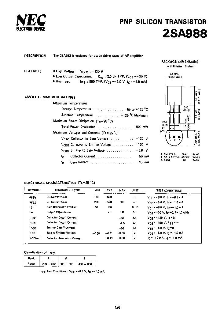 2SA988P_7679982.PDF Datasheet