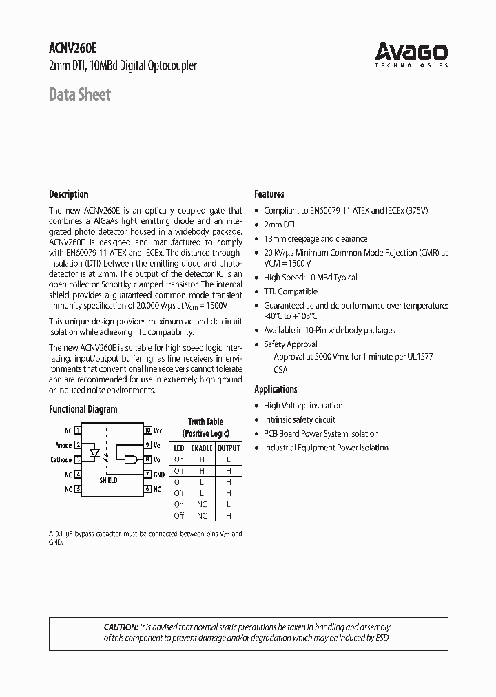 ACNV260E_7680607.PDF Datasheet