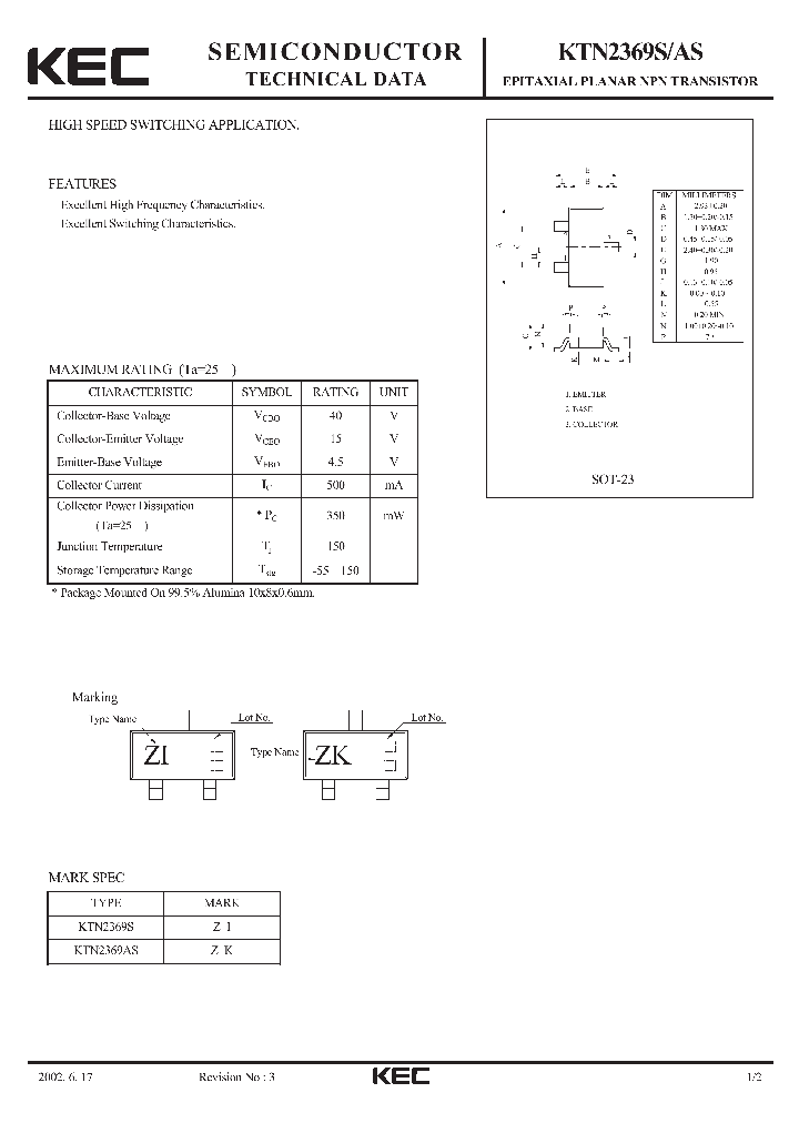 KTN2369S_7705450.PDF Datasheet