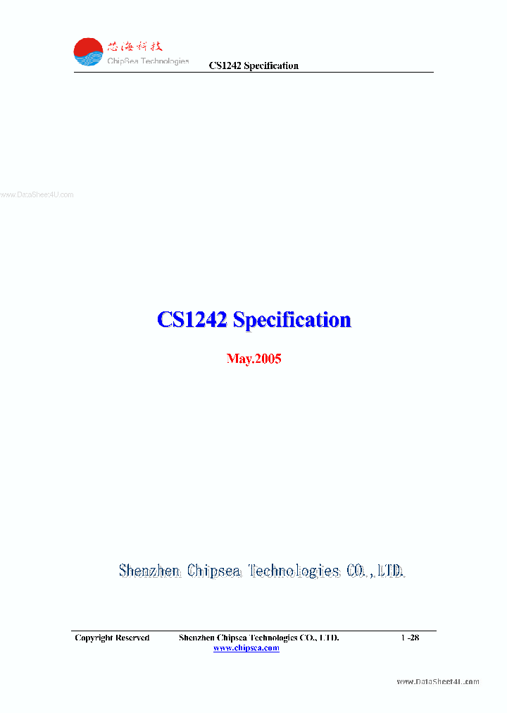 CS1242_7728831.PDF Datasheet