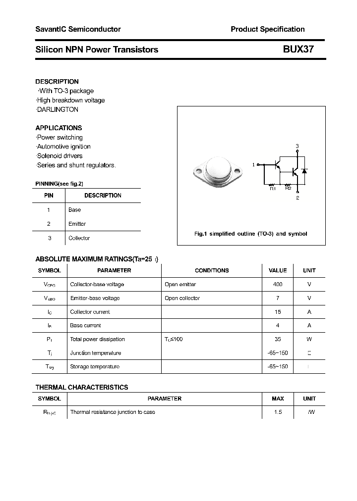 BUX37_7743839.PDF Datasheet