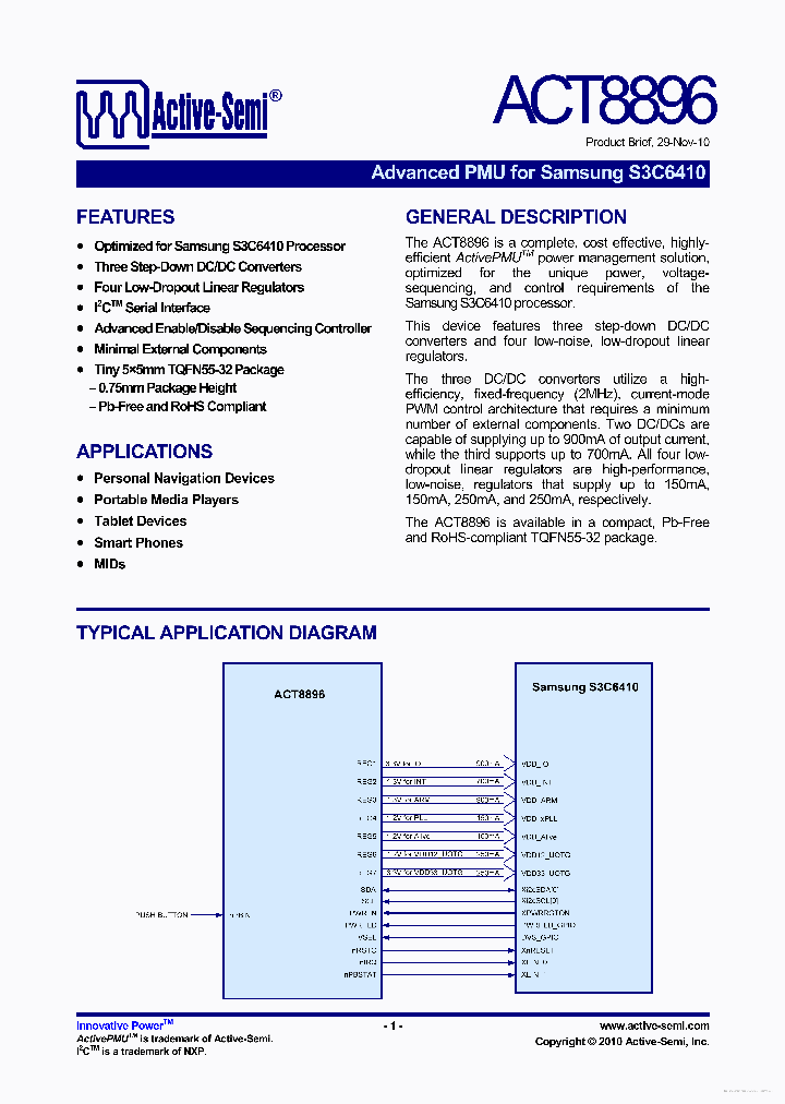 ACT8896_7757848.PDF Datasheet