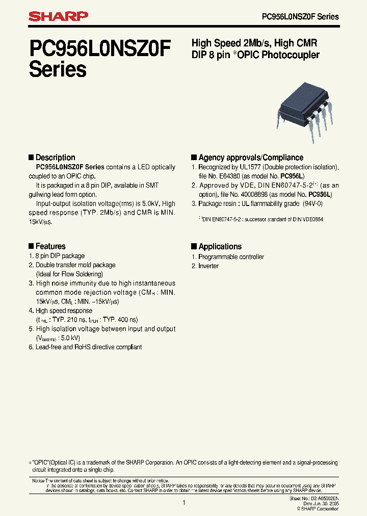 PC956L0NSZ0F_7848255.PDF Datasheet