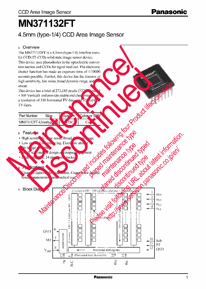 MN371132FT_7911880.PDF Datasheet