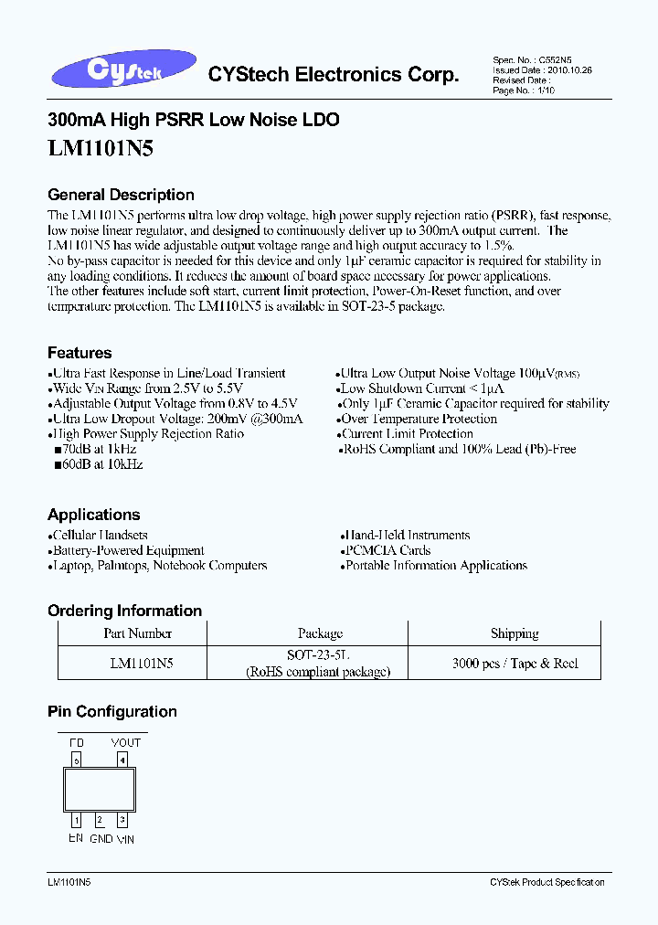 LM1101N5_7927320.PDF Datasheet