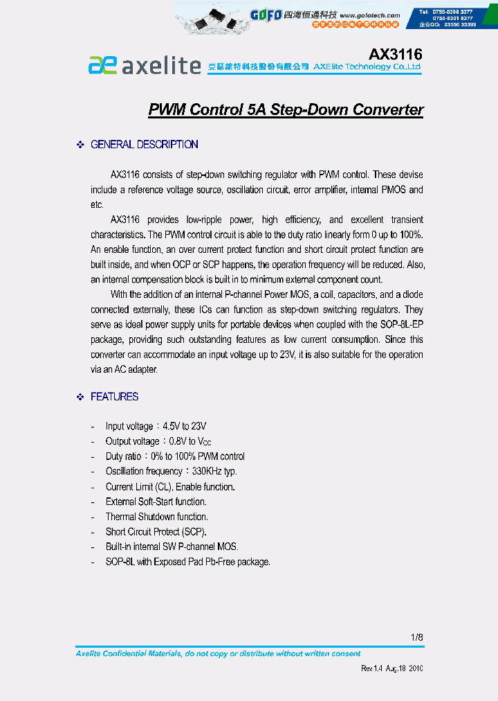 AX3116_7801836.PDF Datasheet