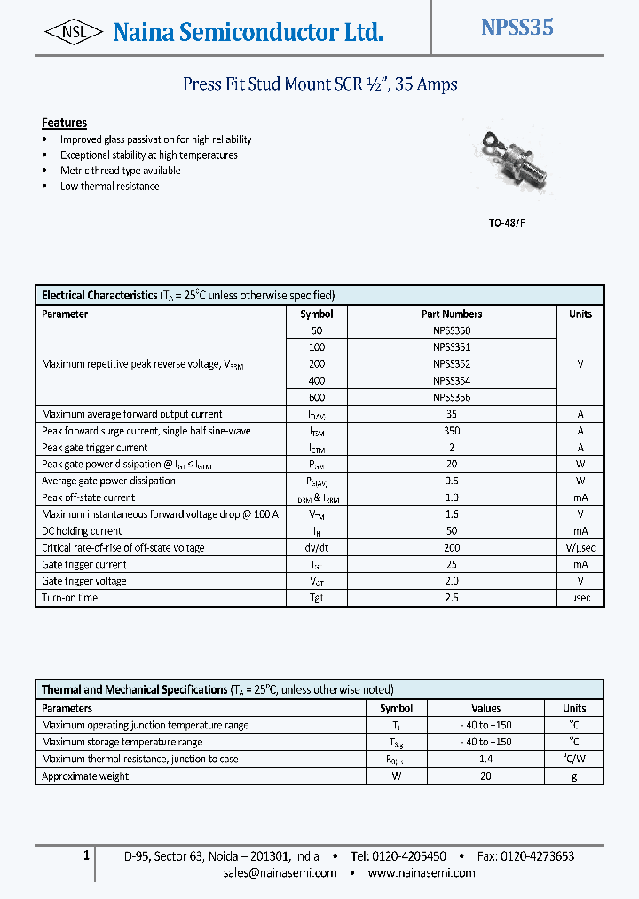 NPSS35_8059886.PDF Datasheet