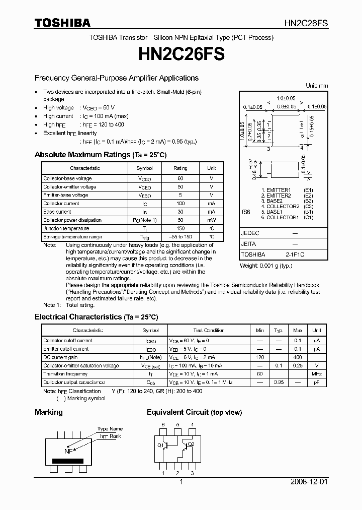 HN2C26FS_8089618.PDF Datasheet