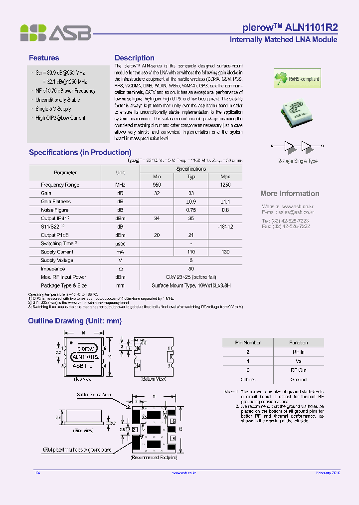 ALN1101R2-13_8110817.PDF Datasheet