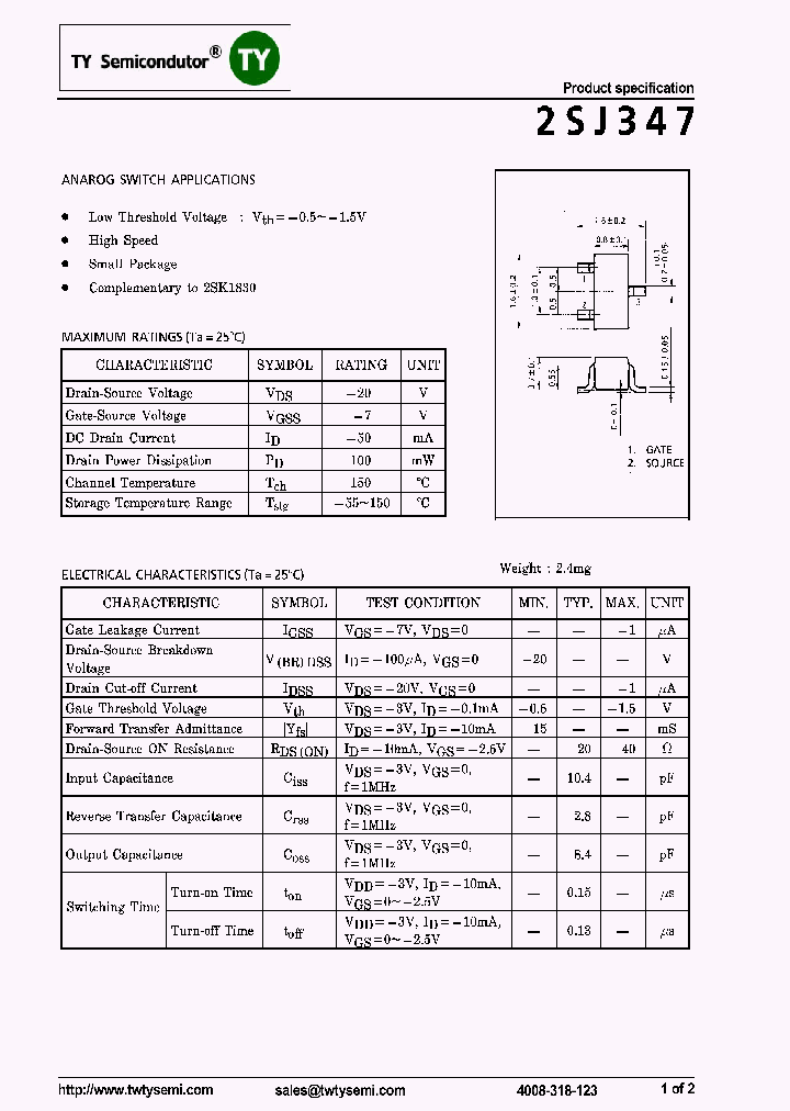 2SJ347_8146720.PDF Datasheet