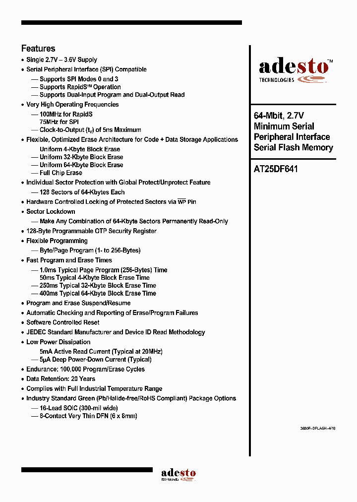 AT25DF641-13_8189237.PDF Datasheet