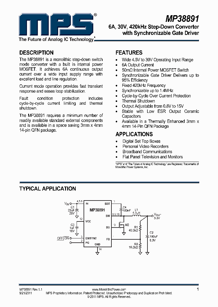 MP38891DL_8201375.PDF Datasheet