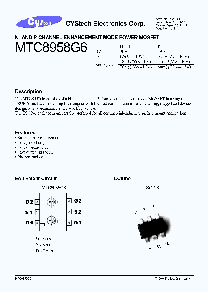 MTC8958G6_8208182.PDF Datasheet