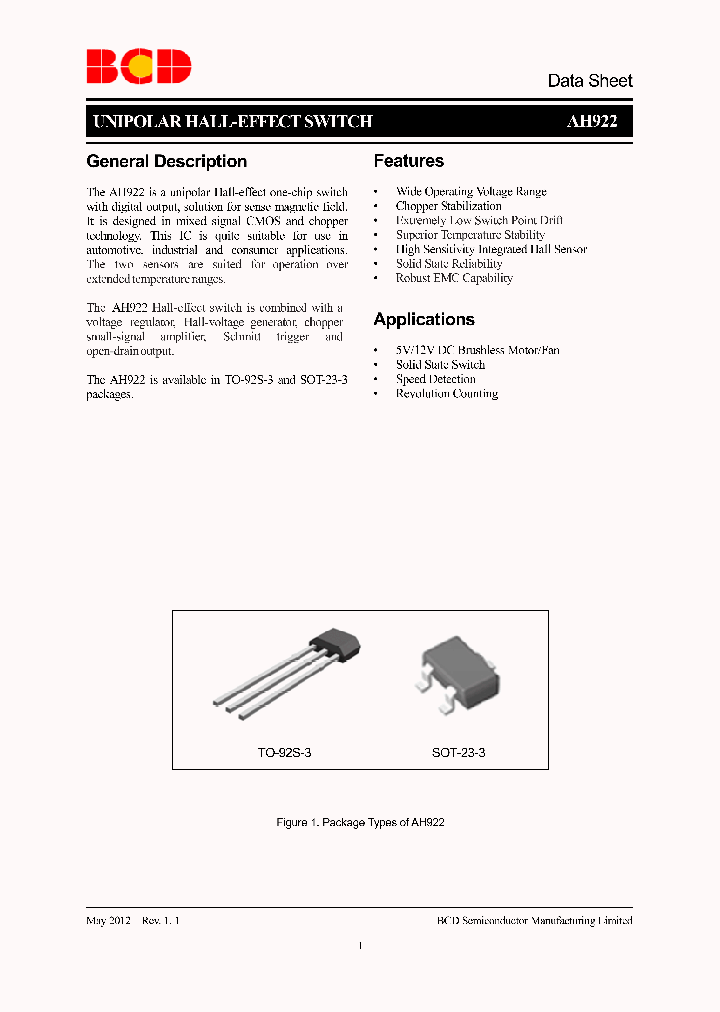 AH922NTR-G1_8249026.PDF Datasheet