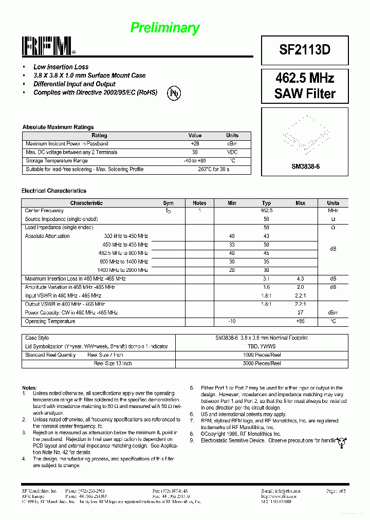 SF2113D_7858827.PDF Datasheet