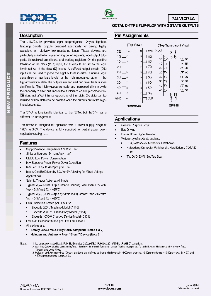 74LVC374AQ20-13_8285340.PDF Datasheet