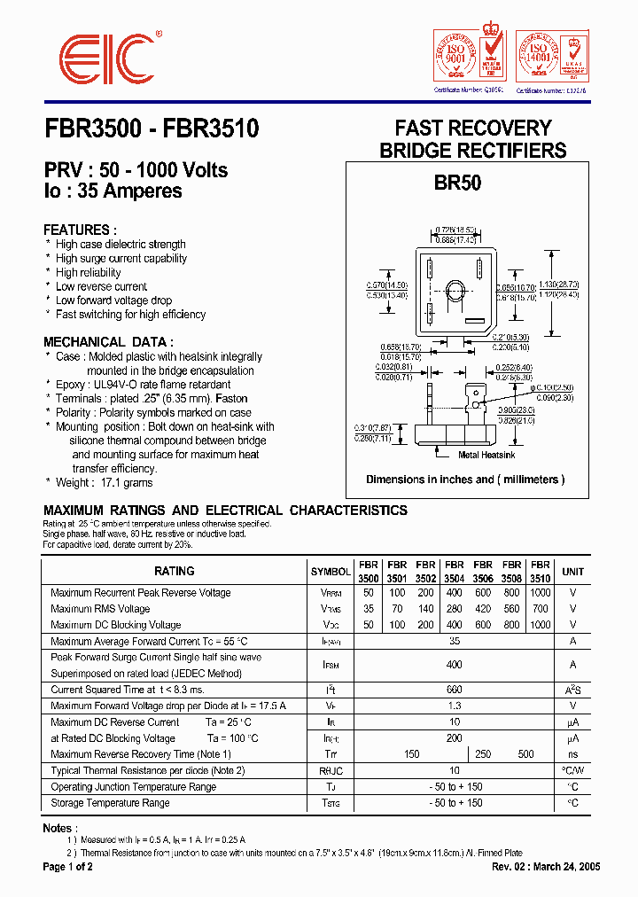 FBR3500_8293652.PDF Datasheet