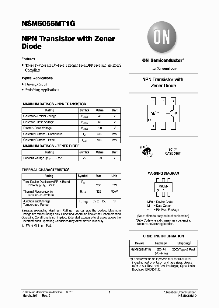 NSM6056MT1G_8298875.PDF Datasheet