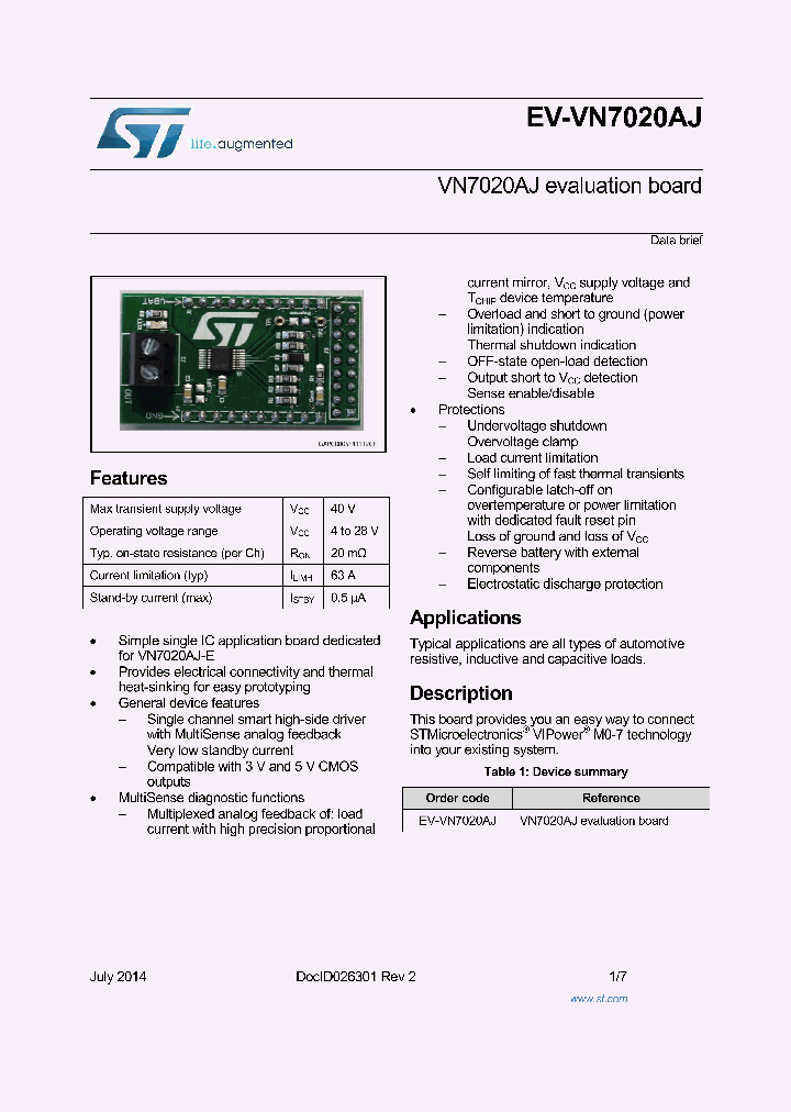 EV-VN7020AJ_8300503.PDF Datasheet