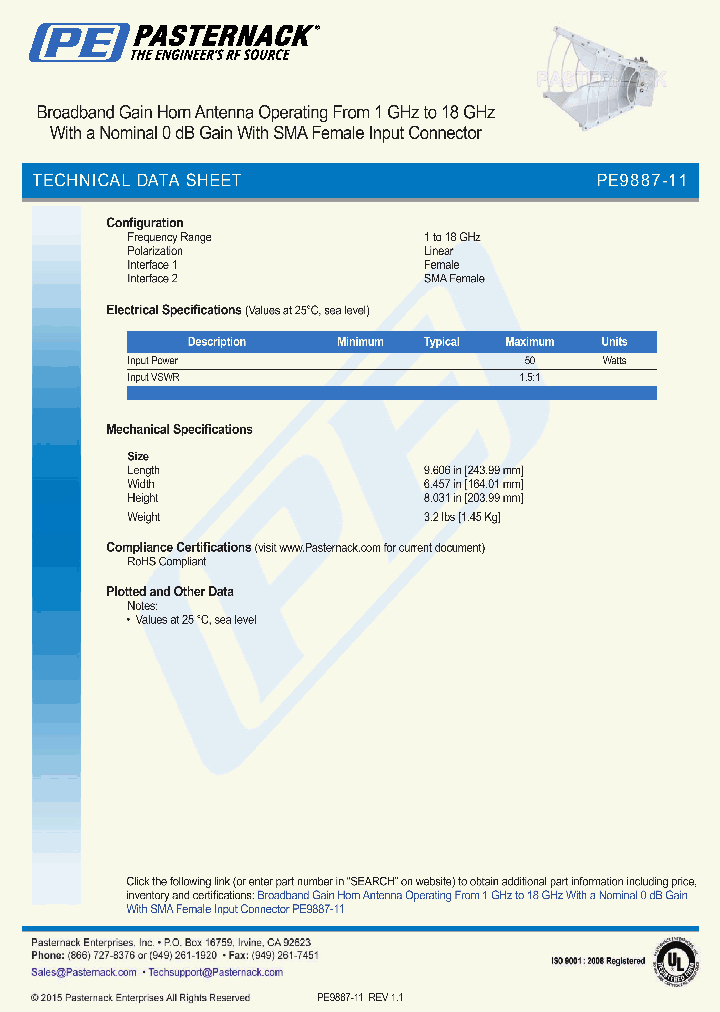 PE9887-11_8316827.PDF Datasheet