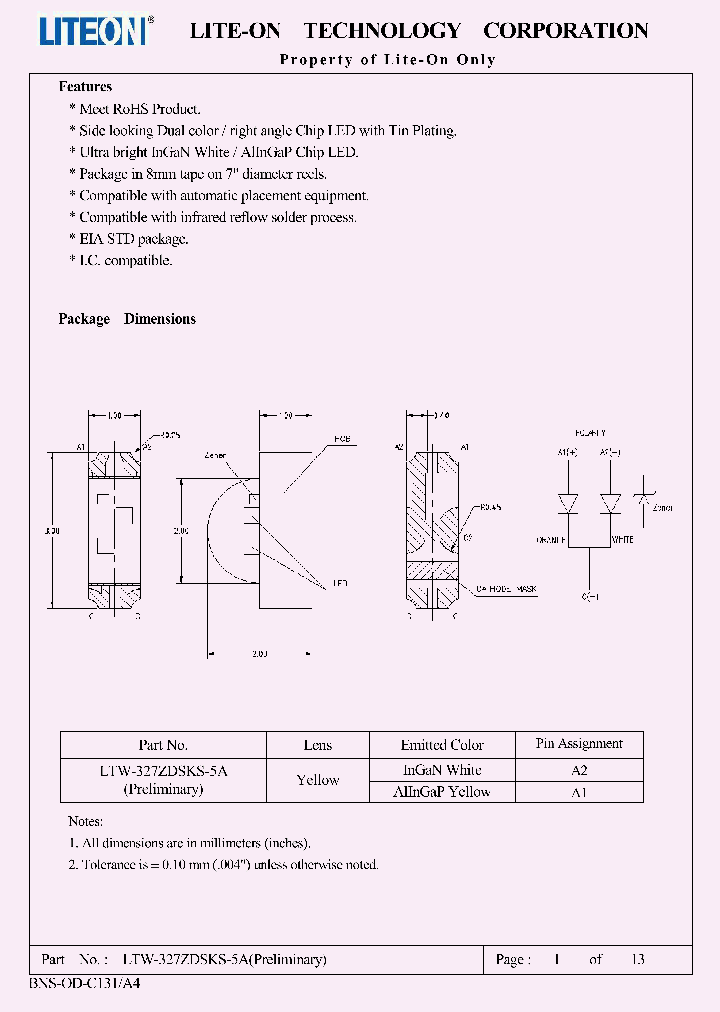 LTW-327ZDSKS-5A_8333668.PDF Datasheet