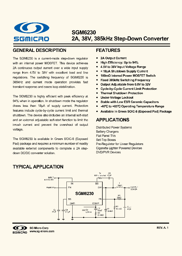 SGM6230_8338232.PDF Datasheet