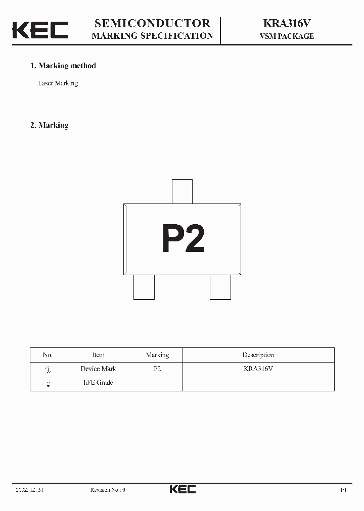 KRA316V_8345242.PDF Datasheet