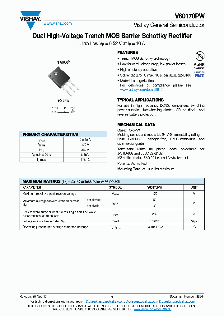 V60170PW_8386198.PDF Datasheet