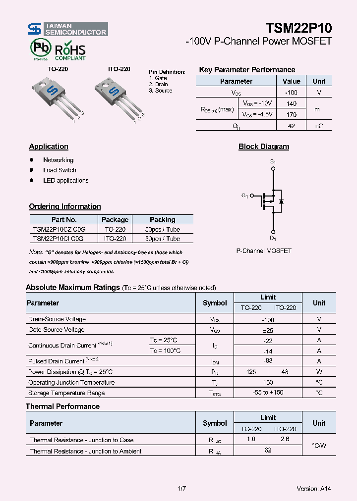 TSM22P10CZC0G_8389190.PDF Datasheet