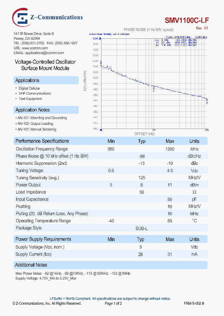 SMV1100C-LF_8401133.PDF Datasheet