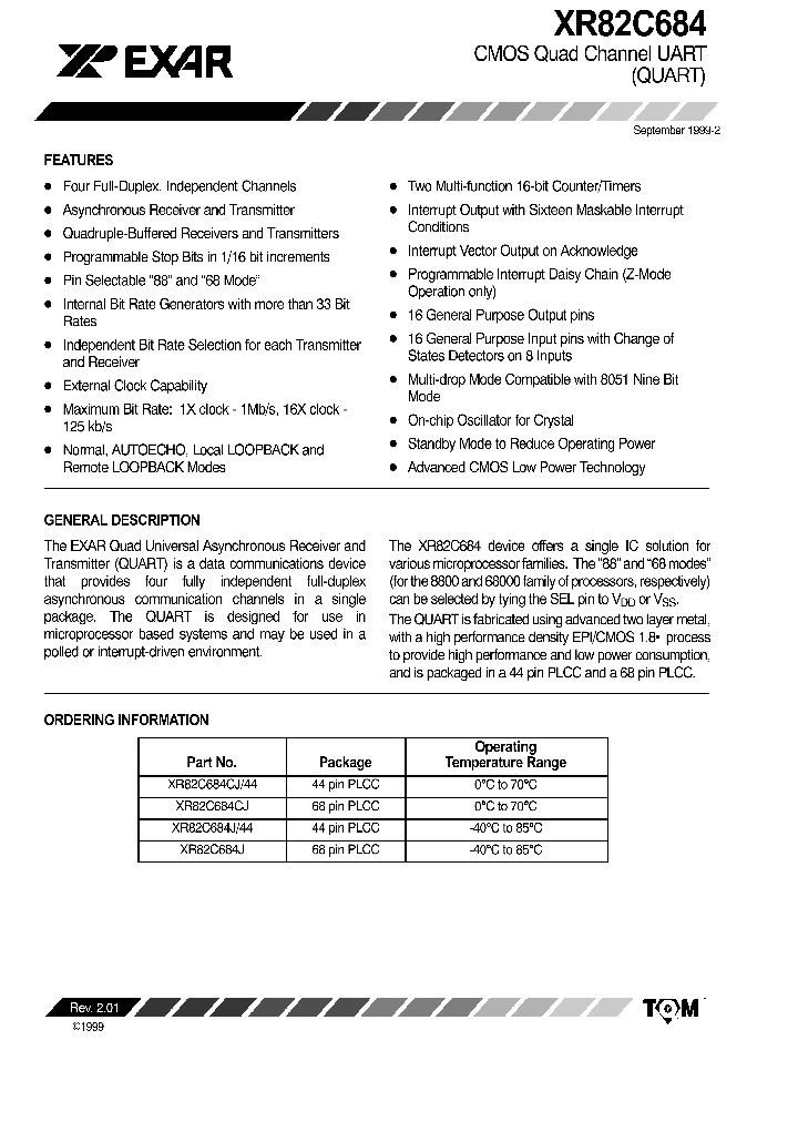 XR82C684_8433073.PDF Datasheet