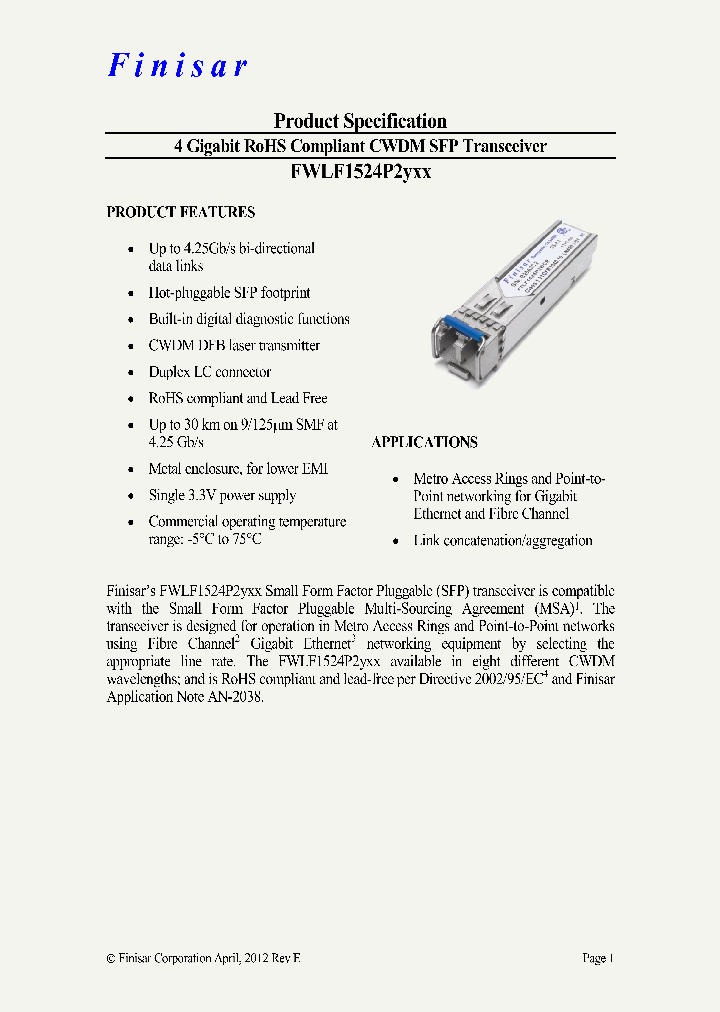 FWLF1524P2YXX_8480249.PDF Datasheet