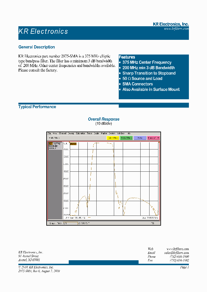 2975-SMA_8510521.PDF Datasheet