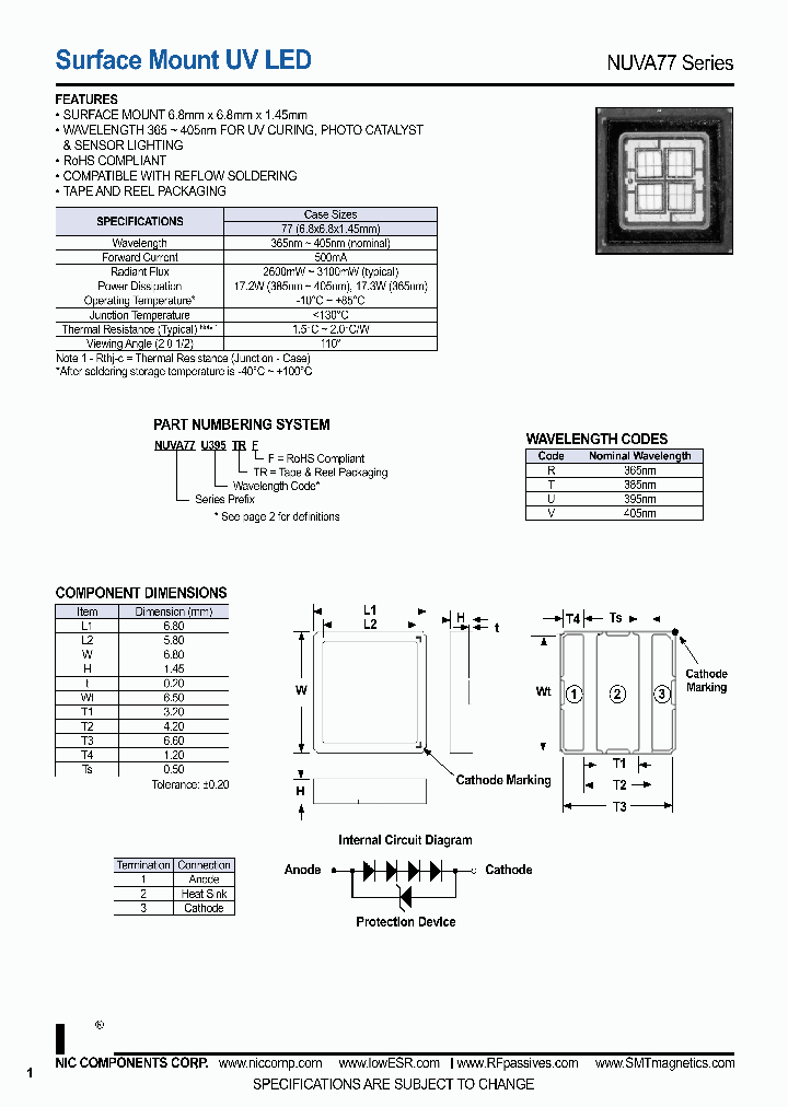 NUVA77_8565055.PDF Datasheet