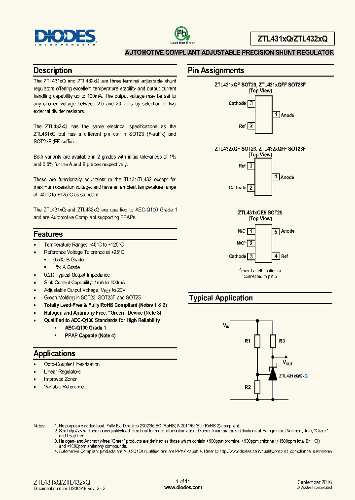 ZTL432BQFFTA_8597274.PDF Datasheet