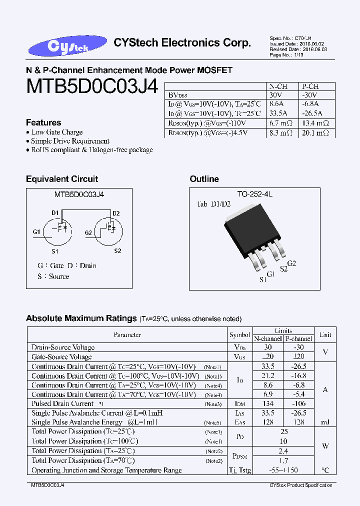 MTB5D0C03J4_8619207.PDF Datasheet