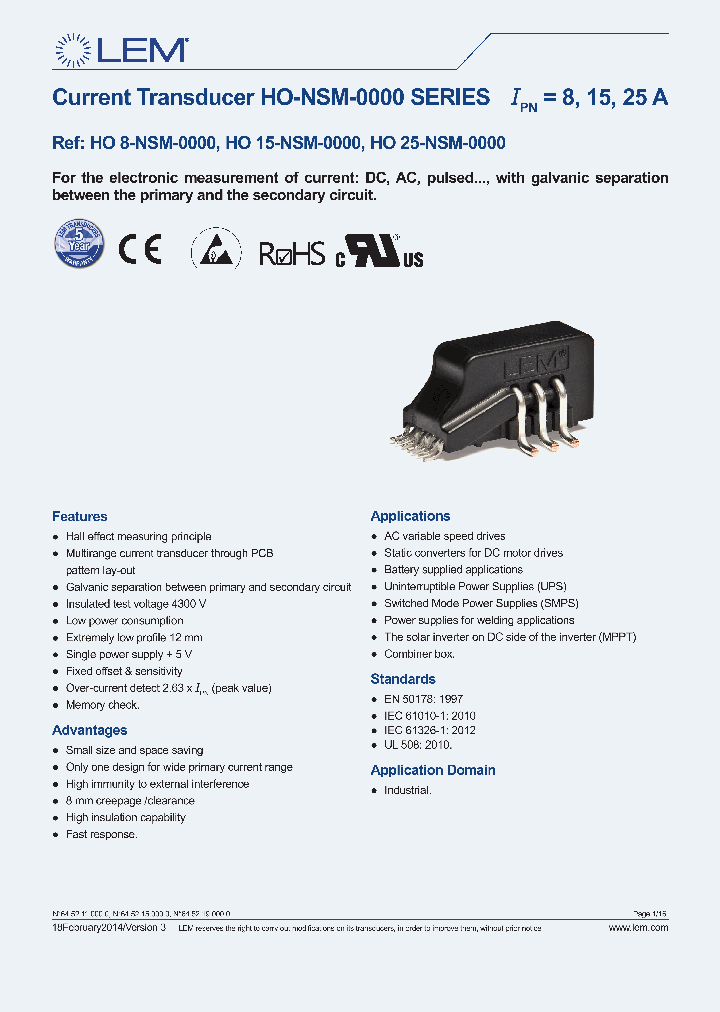 HO15-NSM-SP2205_8670852.PDF Datasheet