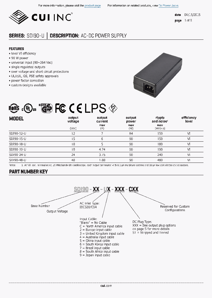 SDI90-15-U_8679792.PDF Datasheet