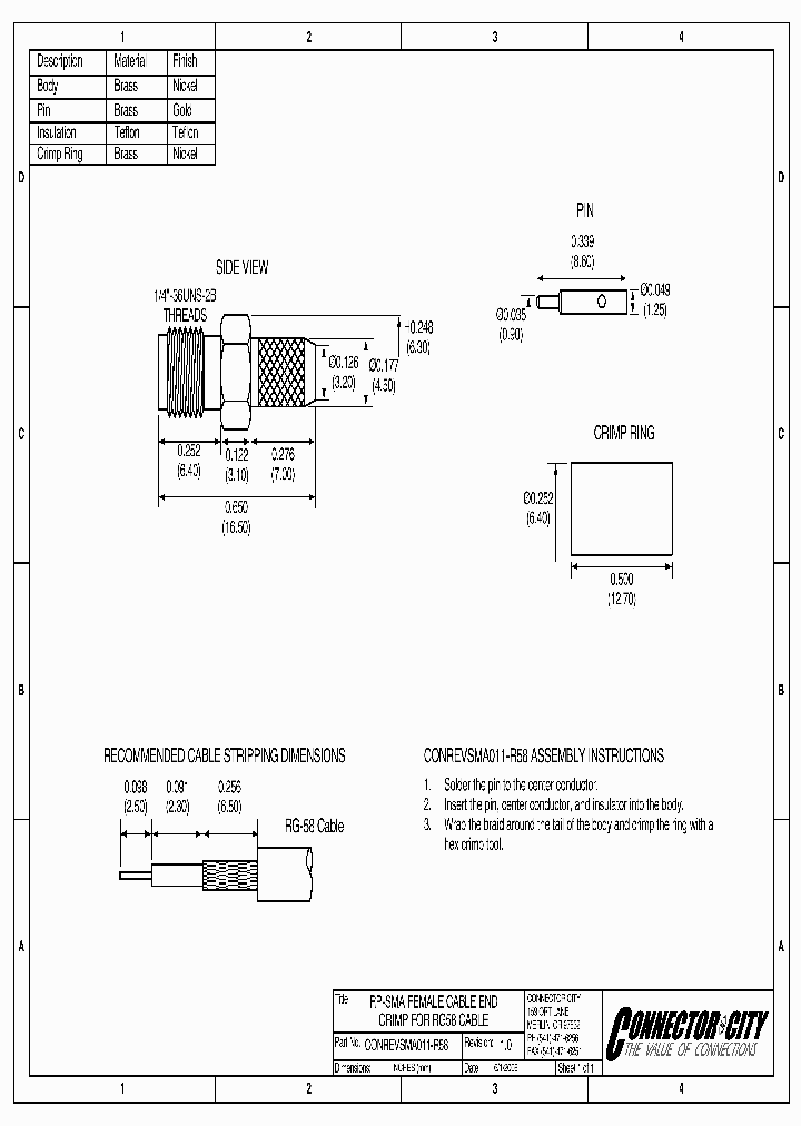 CONREVSMA011-R58_8712265.PDF Datasheet