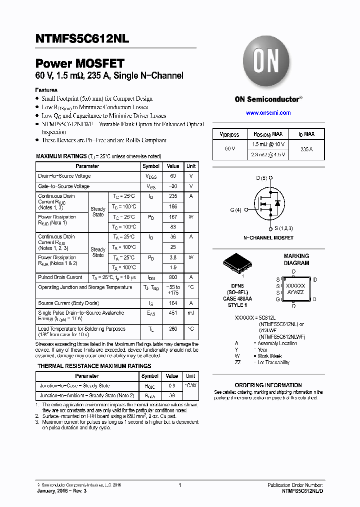 NTMFS5C612NL_8809591.PDF Datasheet