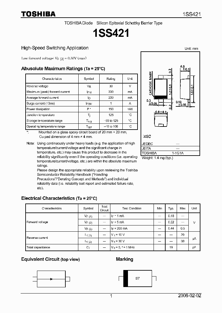 1SS421_8830548.PDF Datasheet