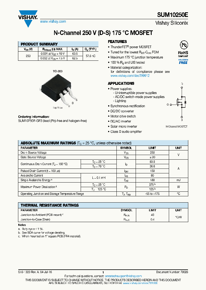 SUM10250E_8831020.PDF Datasheet