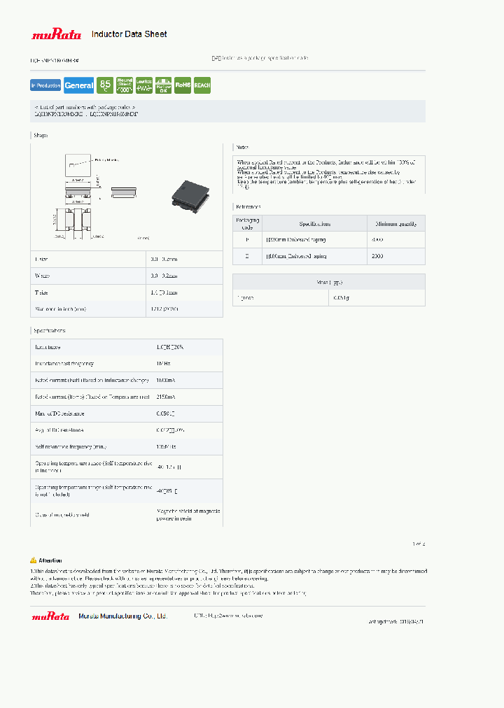 LQH3NPN1R0MMR_8838804.PDF Datasheet