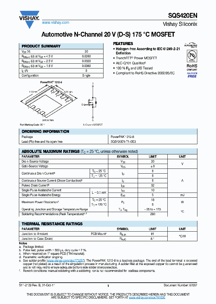 SQS420EN_8836127.PDF Datasheet