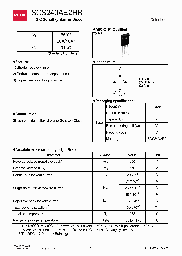 SCS240AE2HR-17_8860486.PDF Datasheet