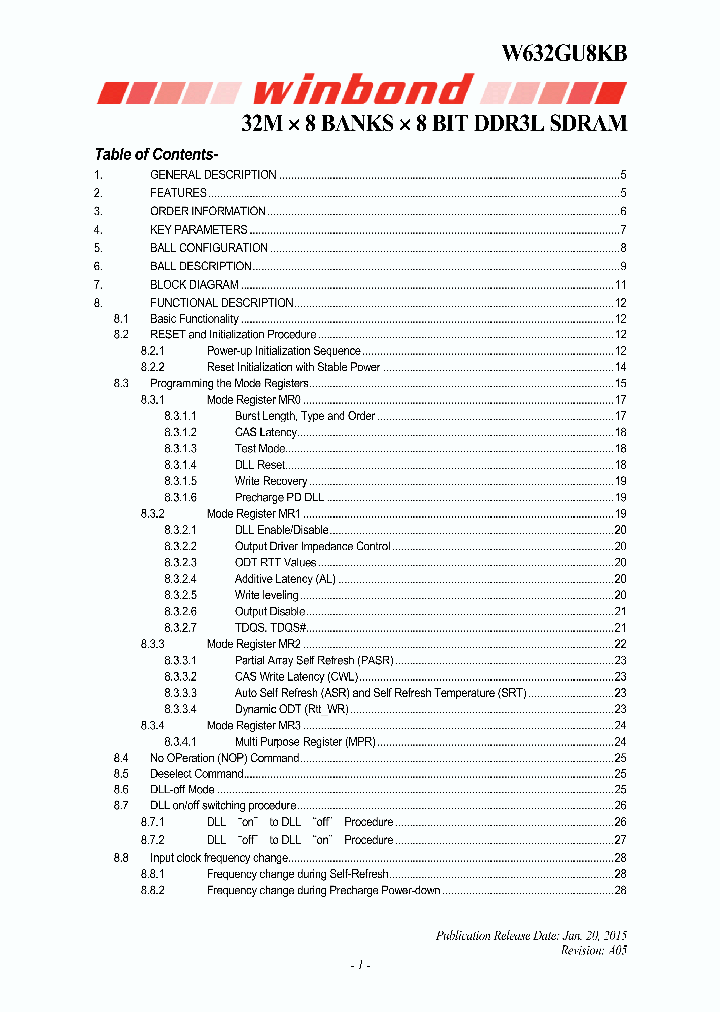 W632GU8KB15I_8868382.PDF Datasheet