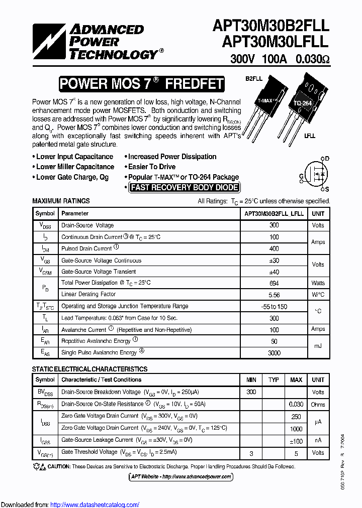 APT30M30LFLLG_8891520.PDF Datasheet