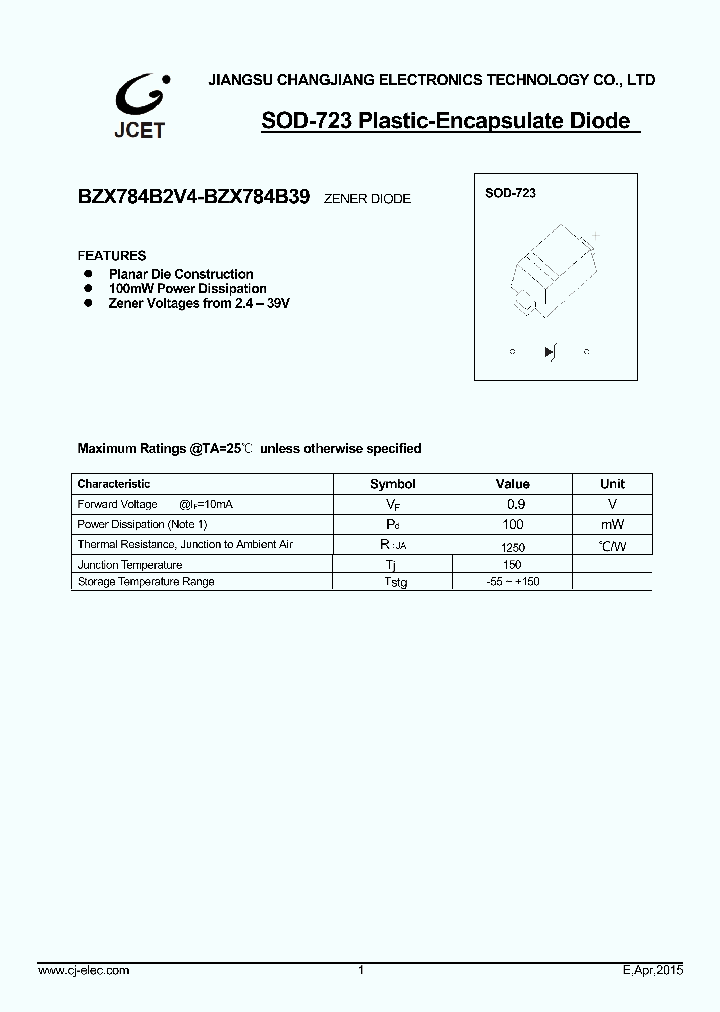 BZX784B10_8895142.PDF Datasheet