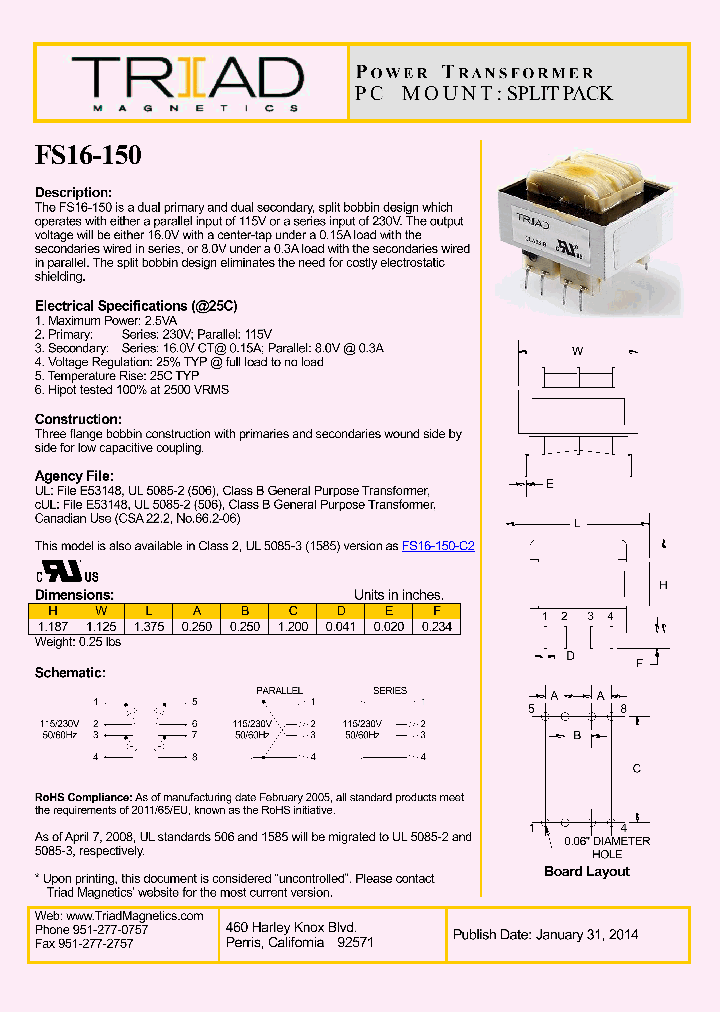 FS16-150-13_8910633.PDF Datasheet